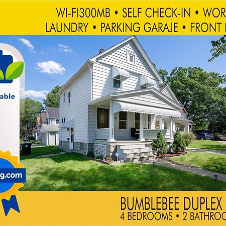 The Amber Retreat - Brooklyn Centre Comfort - Charming Space For Families, Couples & Business Travelers Near Downtown - With 300Mb Wifi, Parking & Self Check-In Cleveland Luaran gambar